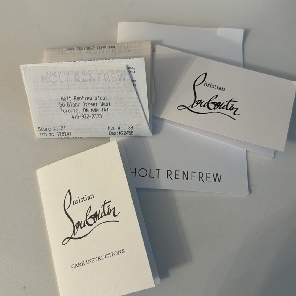 Christian Louboutin sweet charity bag black - with receipt - Picture 5 of 5